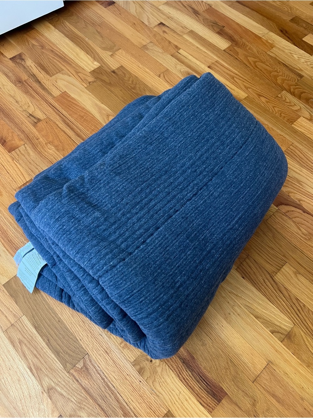 West Elm Jersey Cloud Comforter Twin XL in Midnight